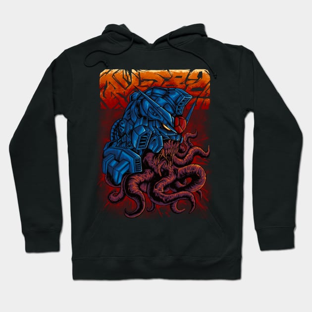 RX78-02 Gundam Death Octopus Hoodie by alworkk